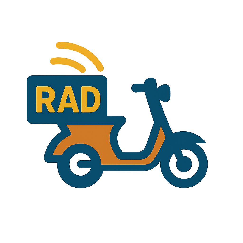 Motorbike with digital display